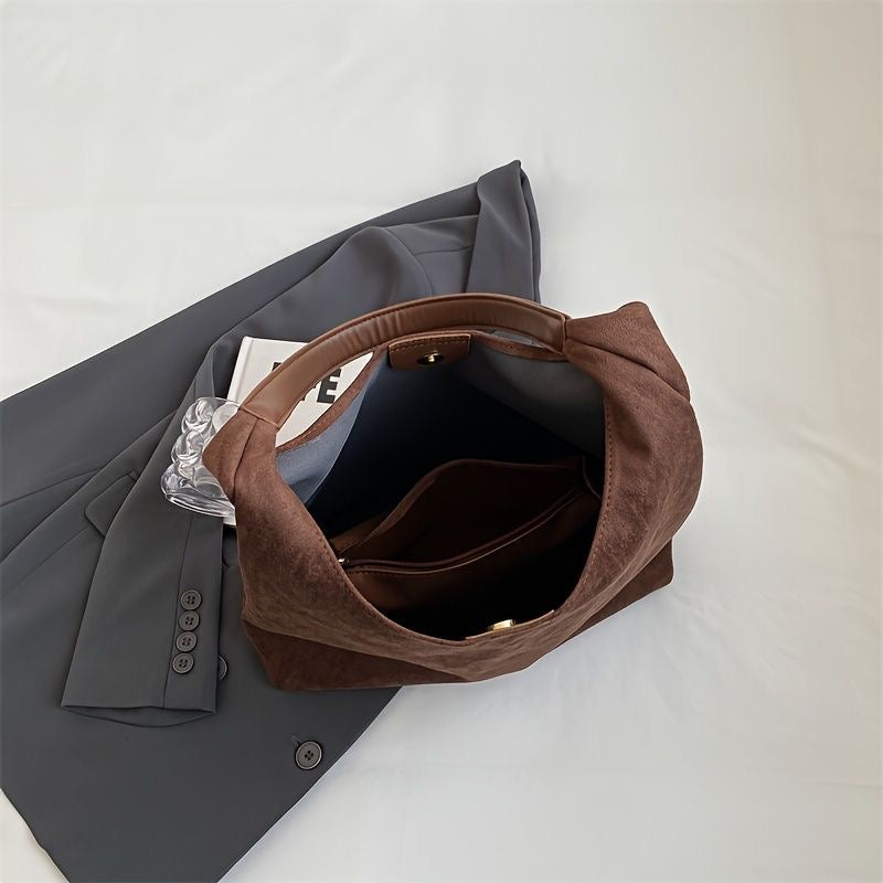Sac Cabas Daim : Élégance Simple & Spacieux