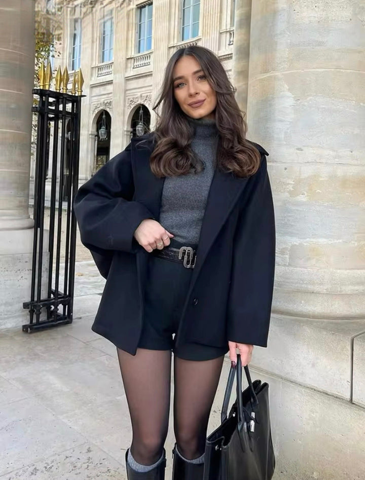 Manteau Court : Élégance Simple & Tendance Hivernale