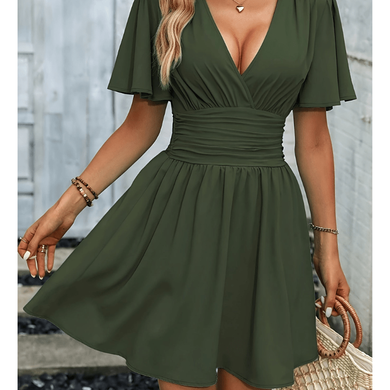 Ilidia | Robe D'été Chic à Manches Pour Femme | Mini - Looksy
