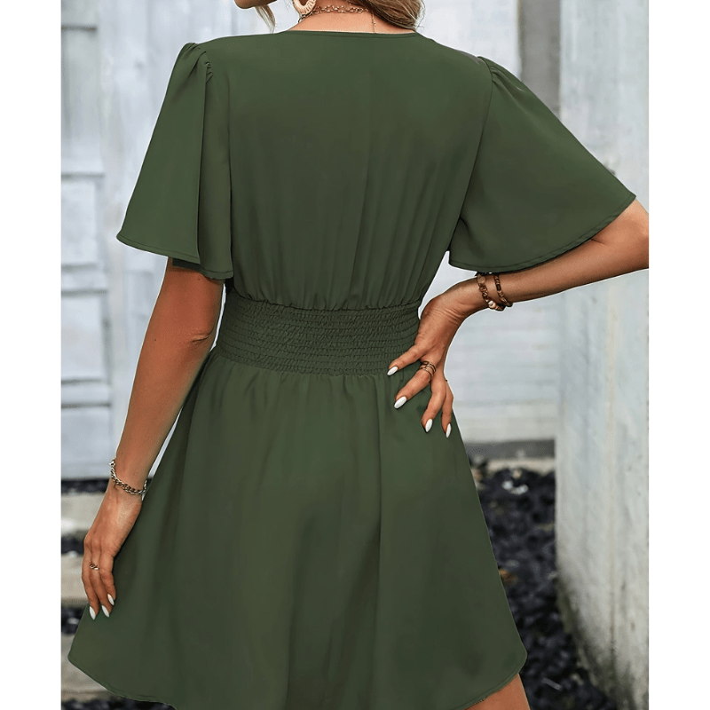 Ilidia | Robe D'été Chic à Manches Pour Femme | Mini - Looksy