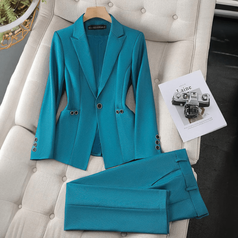 Isabelle | Costume Blazer et Pantalon Femme | Ensemble Stylé - Looksy