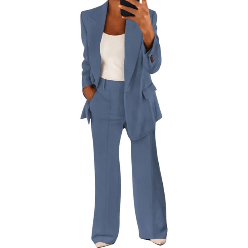 Jacqueline | Ensemble Blazer et Pantalon Femme | Ensemble Stylé - Looksy