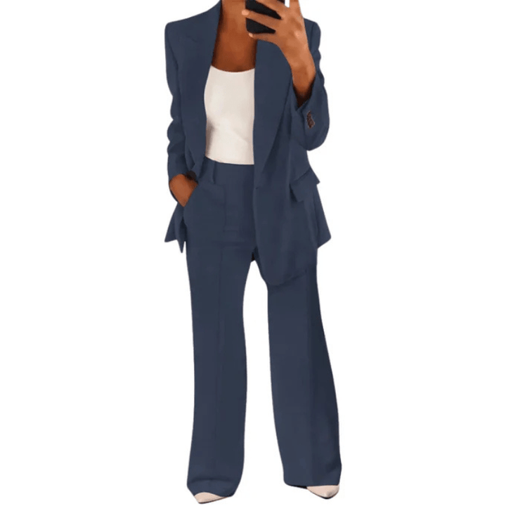 Jacqueline | Ensemble Blazer et Pantalon Femme | Ensemble Stylé - Looksy