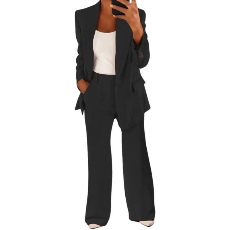 Jacqueline | Ensemble Blazer et Pantalon Femme | Ensemble Stylé - Looksy