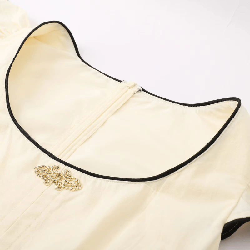 Jadranka | Robe élégante d'inspiration vintage pour femme | Midi - Looksy