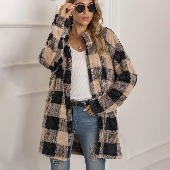 Mila gilet femme en maille à motif classique et élégant