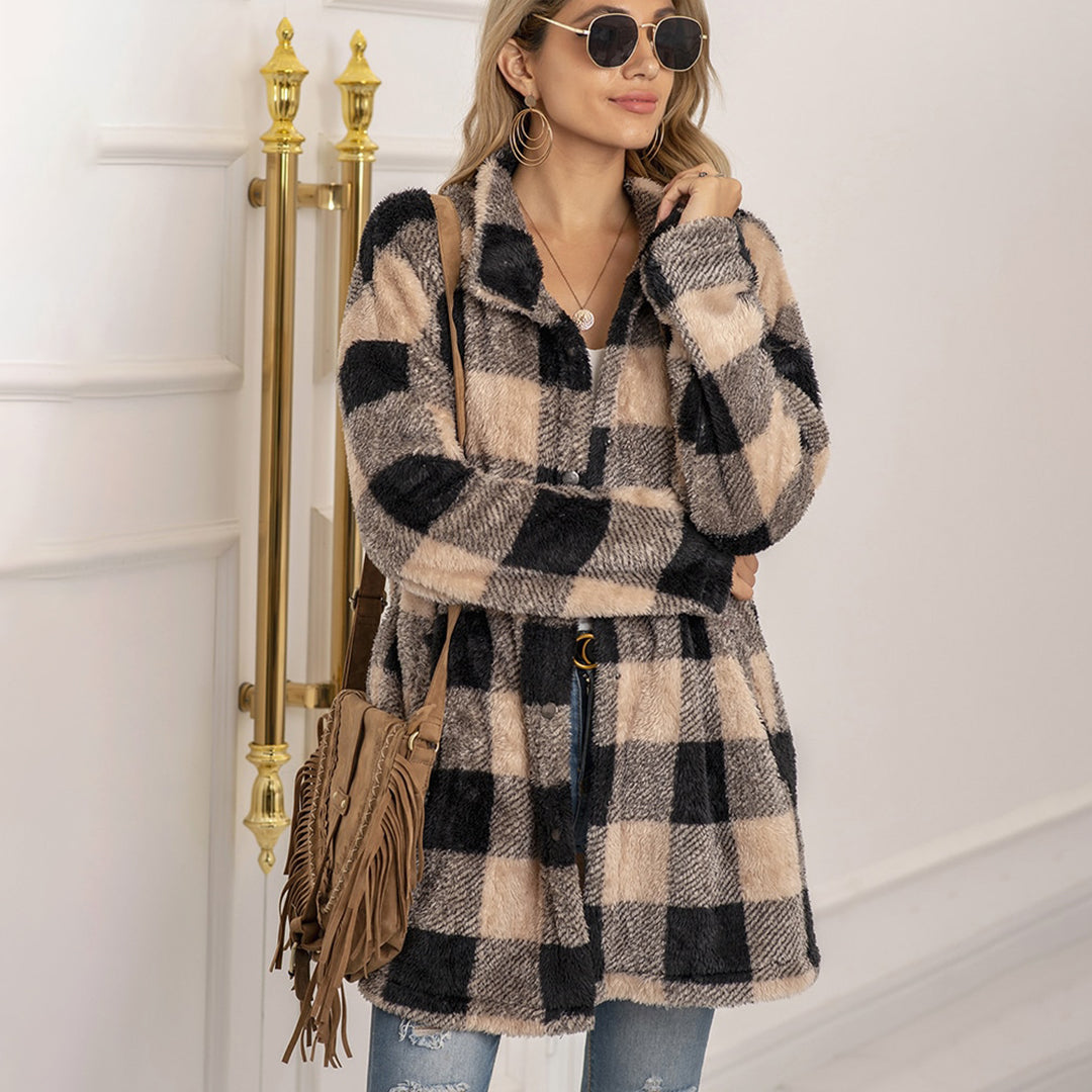 Mila gilet femme en maille à motif classique et élégant