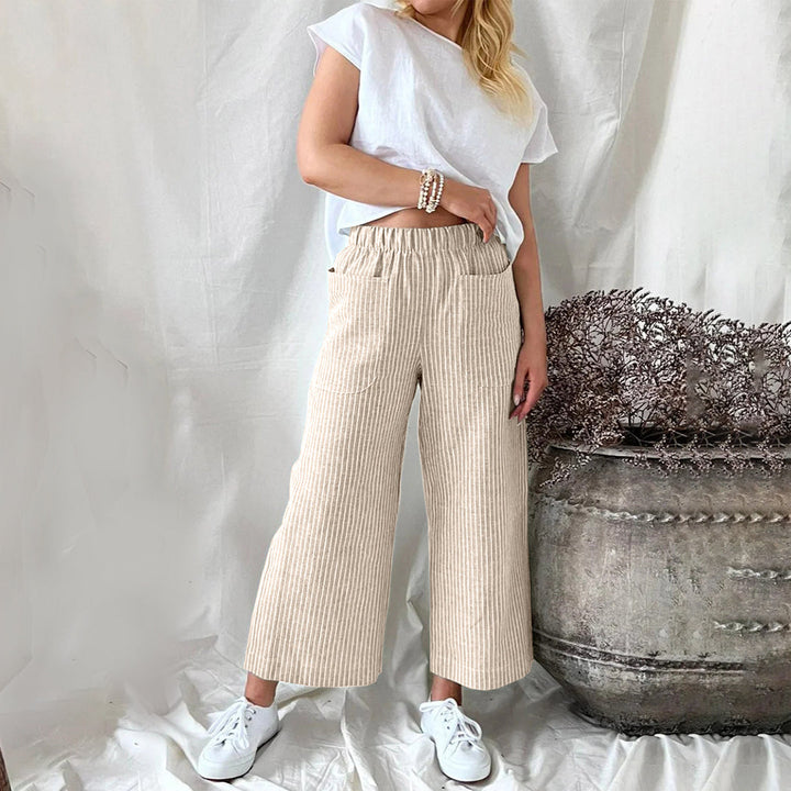 Isabeau – Pantalon confortable femme | Élégance intemporelle et bien-être