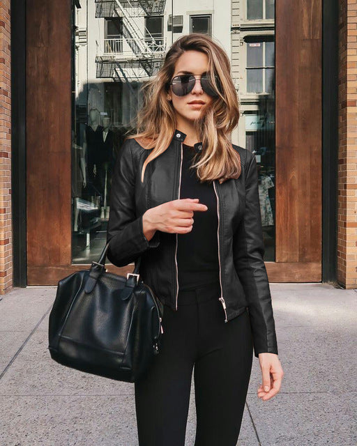 Veste en Cuir Authentique Élégante et Durable
