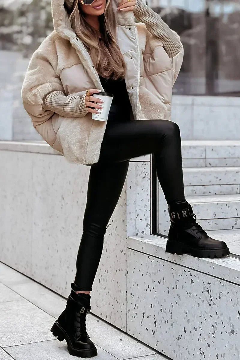 Doudoune Oversize Mouton : Chaleur Tendance & Confort Hiver