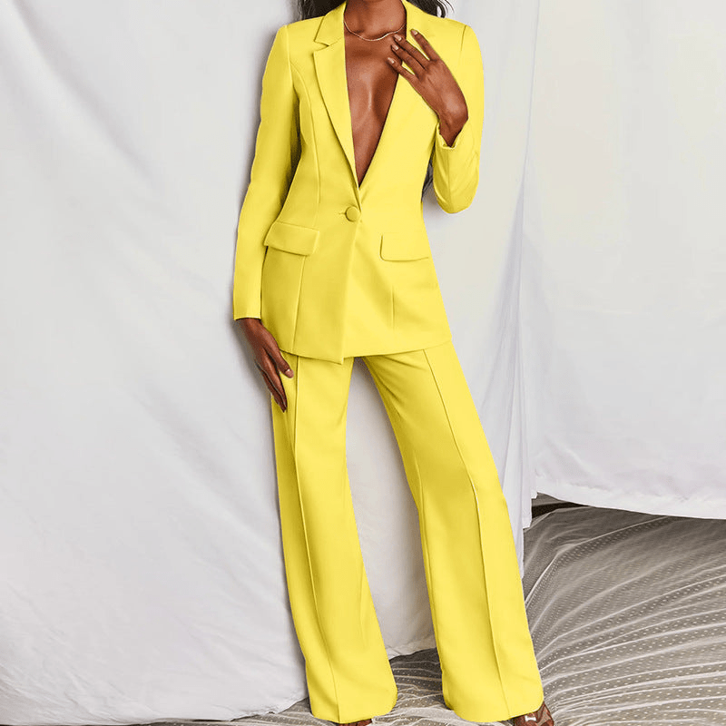 Martine | Ensemble Tailleur Pantalon Femme | Tenue Formelle - Looksy