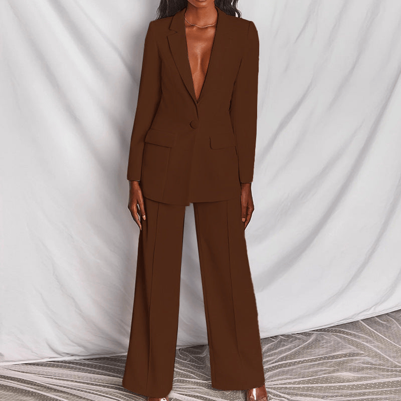 Martine | Ensemble Tailleur Pantalon Femme | Tenue Formelle - Looksy