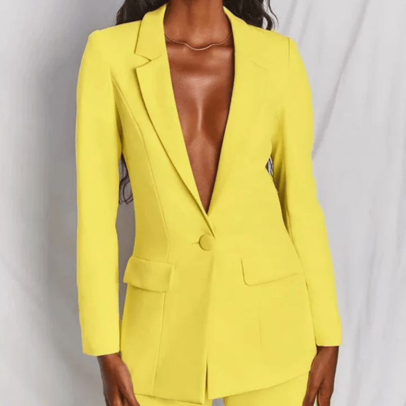 Martine | Ensemble Tailleur Pantalon Femme | Tenue Formelle - Looksy