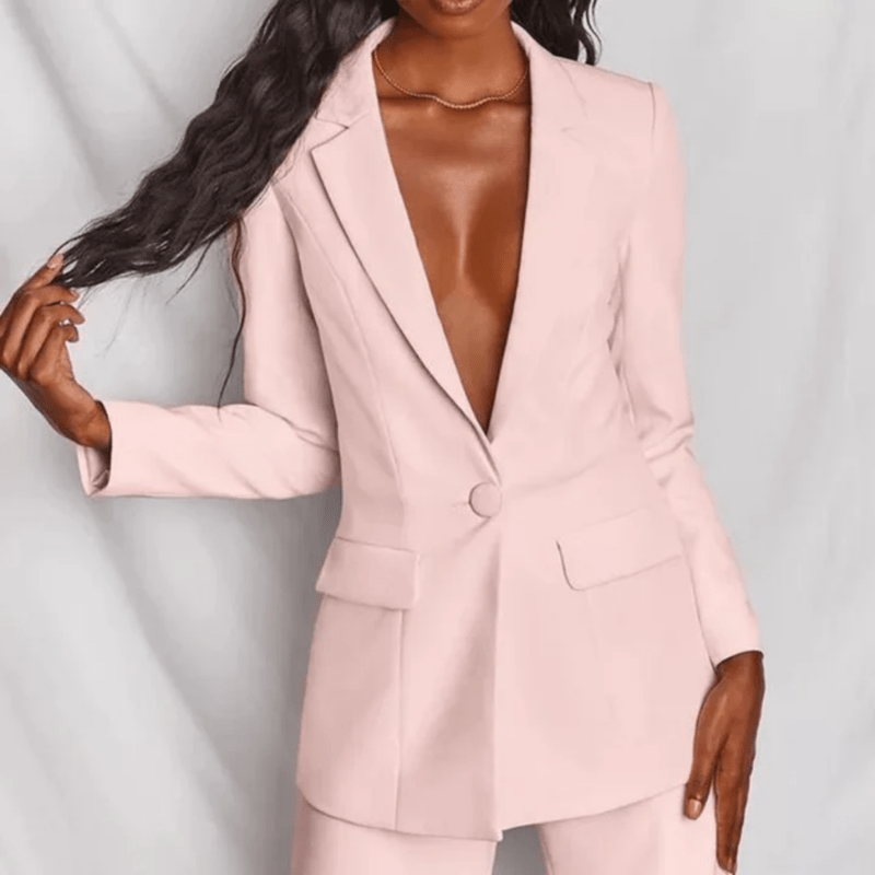 Martine | Ensemble Tailleur Pantalon Femme | Tenue Formelle - Looksy