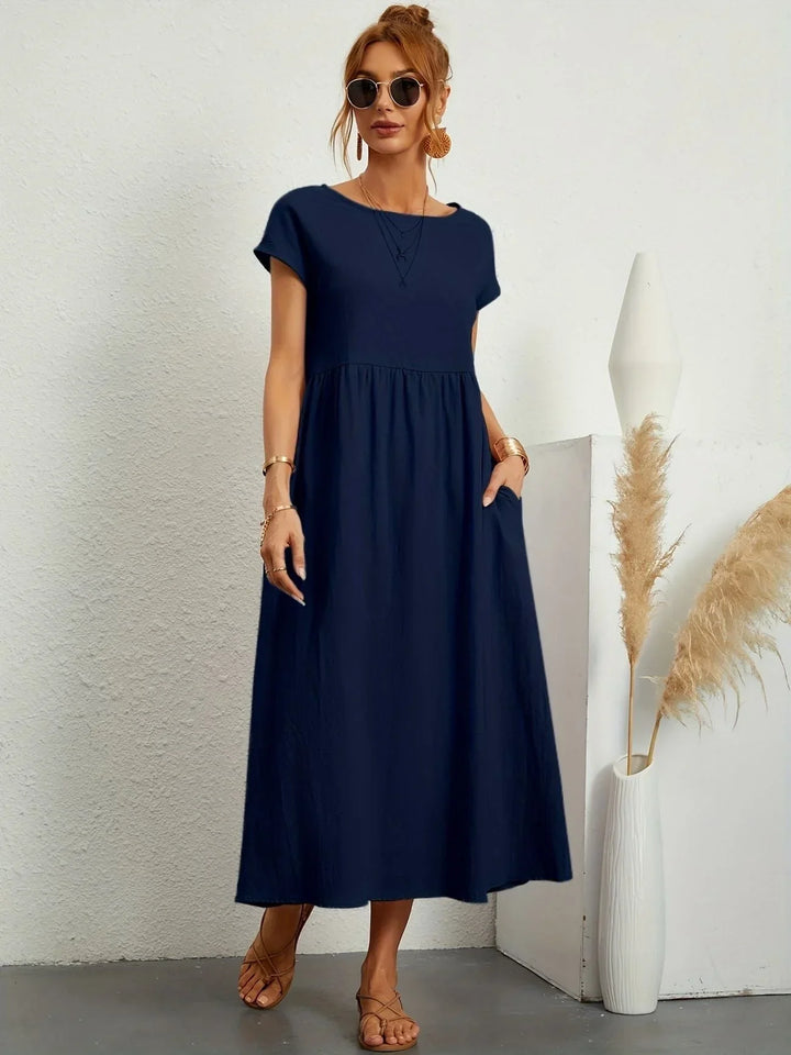 Robe Longue Ample Femme - Élégance Estivale Confort