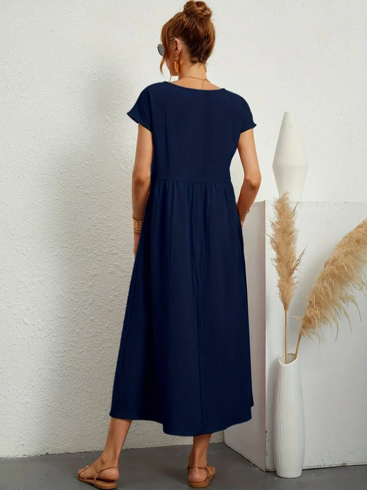 Robe Longue Ample Femme - Élégance Estivale Confort