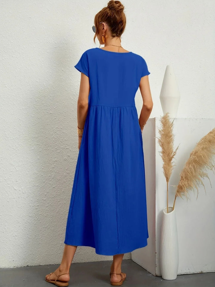 Robe Longue Ample Femme - Élégance Estivale Confort