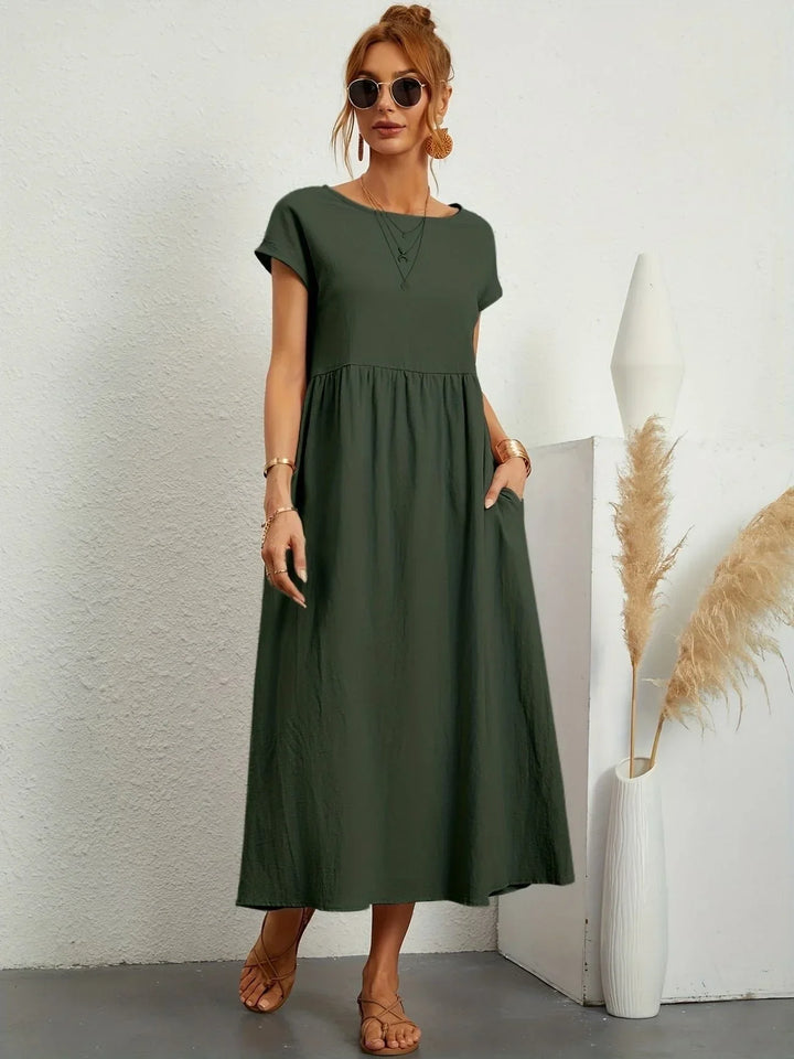 Robe Longue Ample Femme - Élégance Estivale Confort