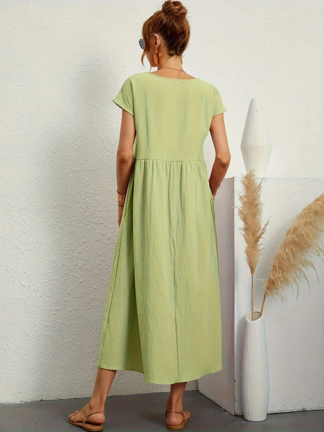 Robe Longue Ample Femme - Élégance Estivale Confort