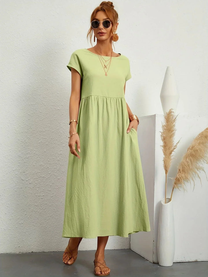 Robe Longue Ample Femme - Élégance Estivale Confort