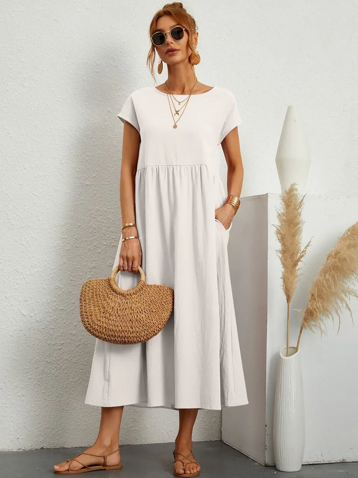 Robe Longue Ample Femme - Élégance Estivale Confort