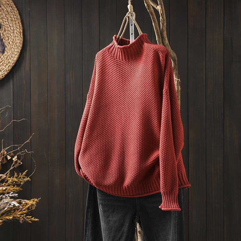 Pull Oversize Maille Épaisse Hiver | Élégant & Chaleureux