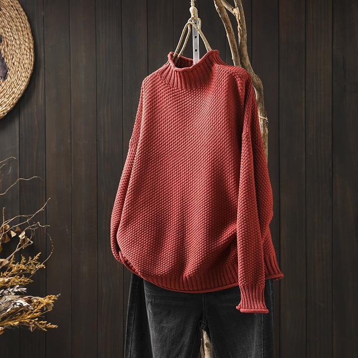 Pull Oversize Maille Épaisse Hiver | Élégant & Chaleureux