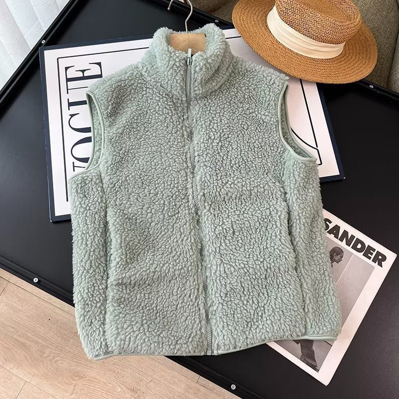Gilet Sans Manches Fausse Fourrure Doux & Chaleureux - Style Cosy Tendance