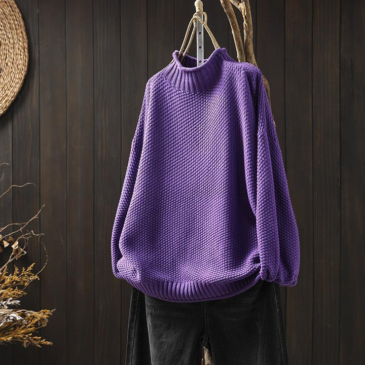 Pull Oversize Maille Épaisse Hiver | Élégant & Chaleureux
