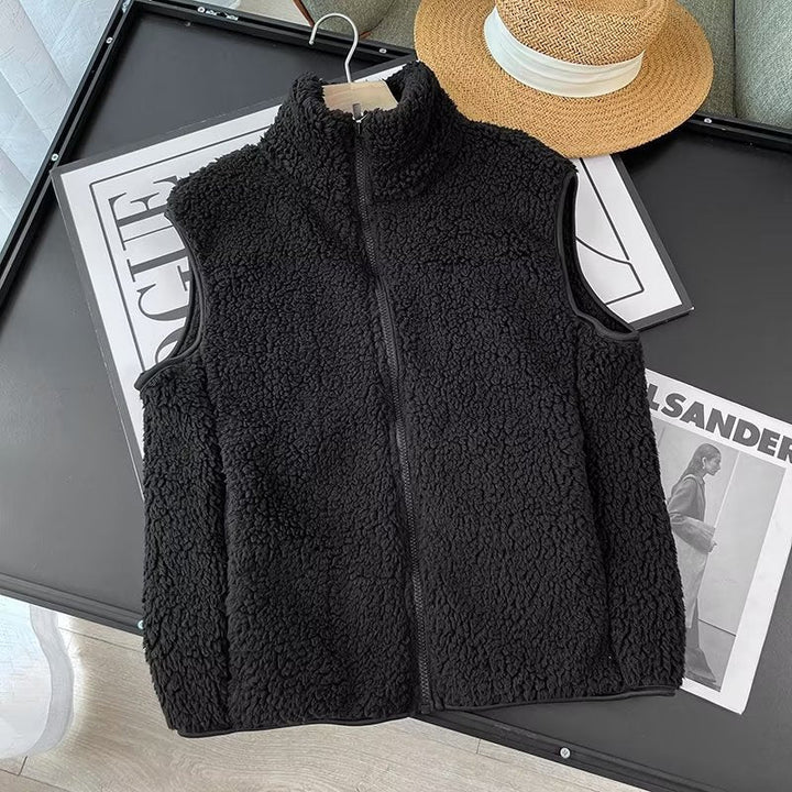 Gilet Sans Manches Fausse Fourrure Doux & Chaleureux - Style Cosy Tendance