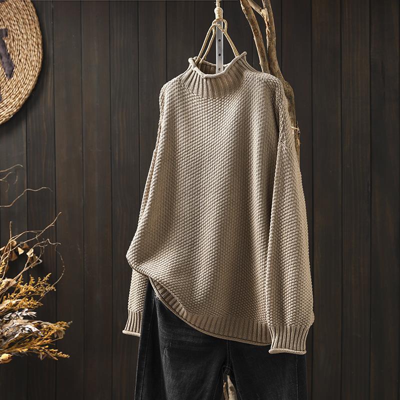 Pull Oversize Maille Épaisse Hiver | Élégant & Chaleureux