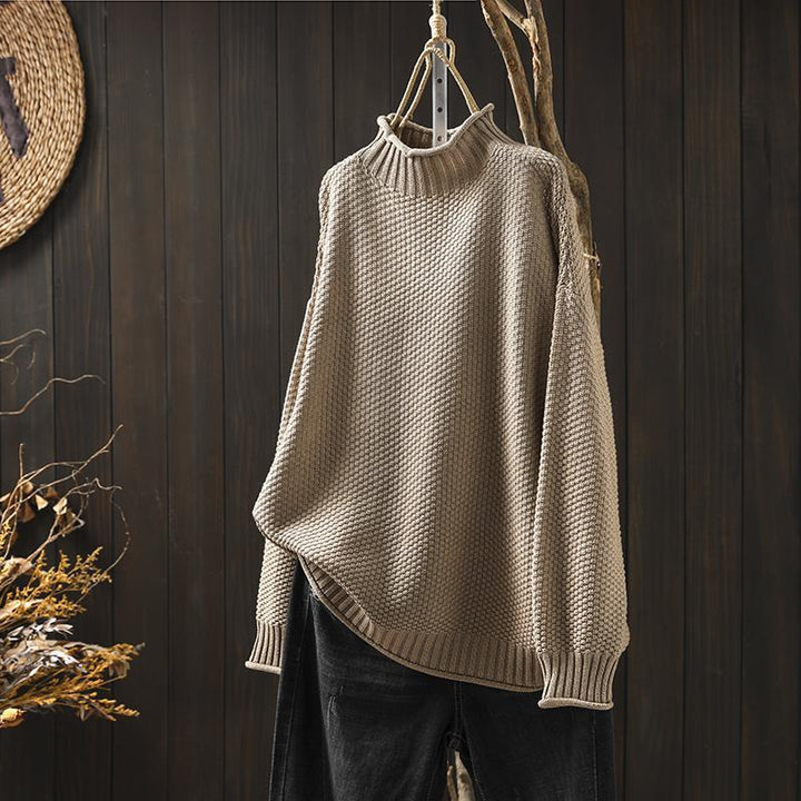 Pull Oversize Maille Épaisse Hiver | Élégant & Chaleureux