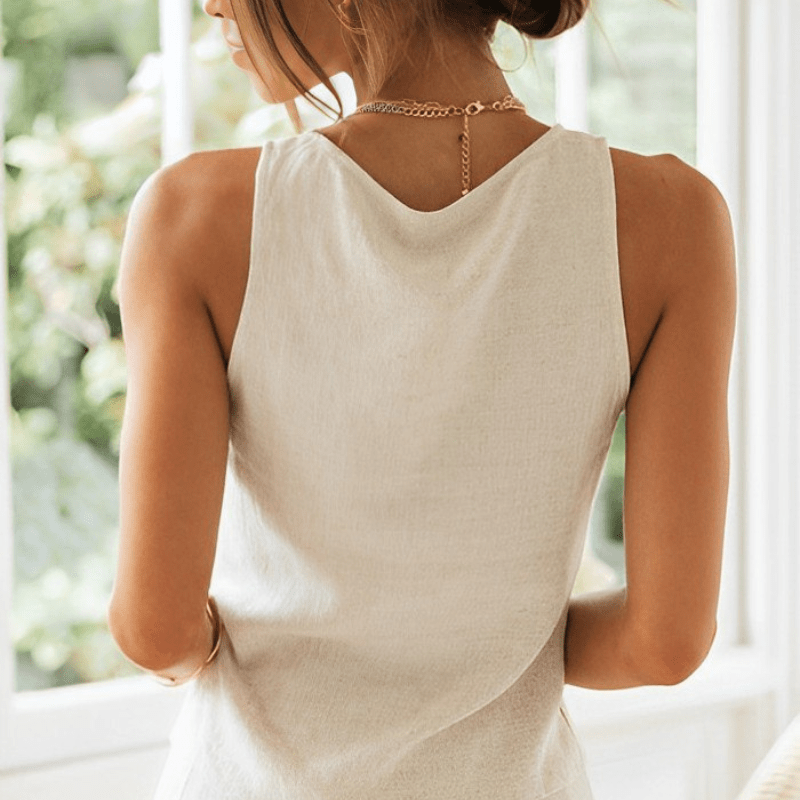 Ondine | Ensemble Bohème Chic Femme | Sans Manches - Looksy