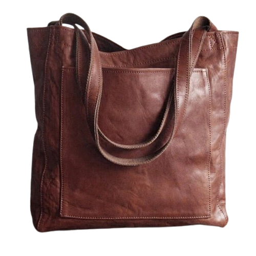 Sac Cabas Cuir Grand Élégant Business