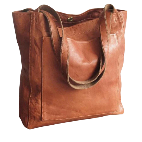Sac Cabas Cuir Grand Élégant Business