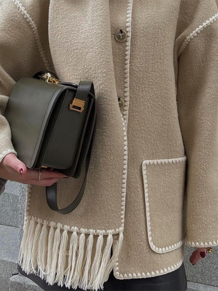 Manteau Cape Oversize Femme - Chic Élégant & Tendance
