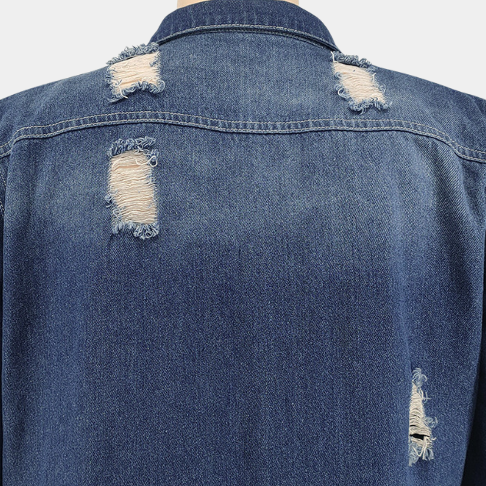 JOAN – L’Indispensable Veste en Jean pour un Style Audacieux