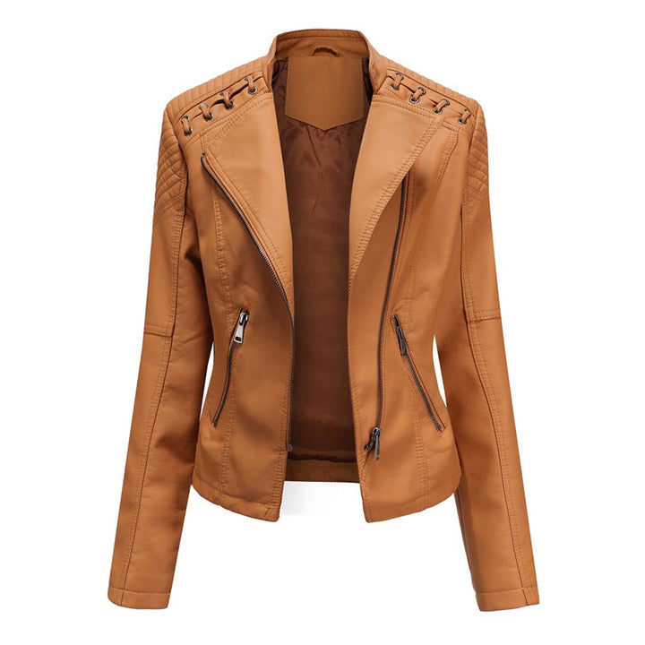Sophie veste en cuir femme – élégante et moderne pour tous styles