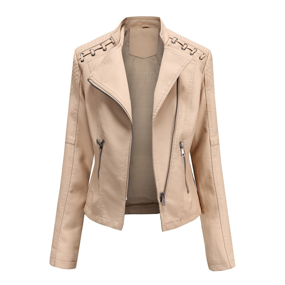 Sophie veste en cuir femme – élégante et moderne pour tous styles