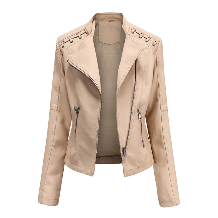 Sophie veste en cuir femme – élégante et moderne pour tous styles