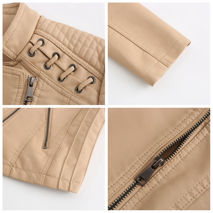 Veste en Cuir Marie Looksy - Élégance et Style Moderne