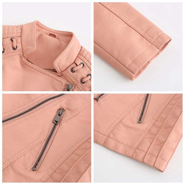 Sophie veste en cuir femme – élégante et moderne pour tous styles
