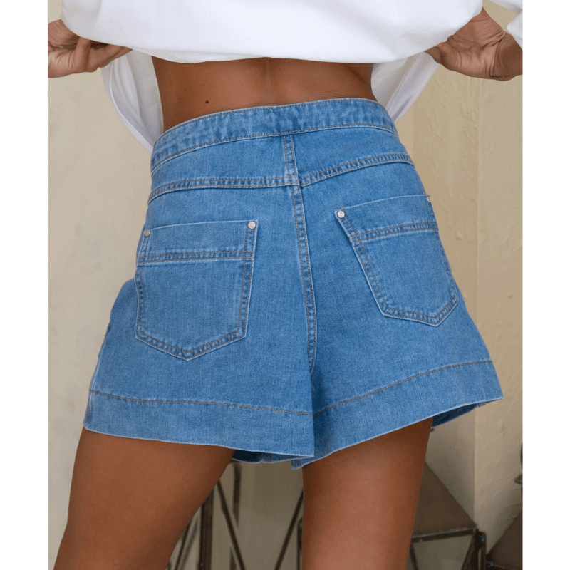 Rada | Short Cargo Chic & Décontracté pour Femme | Taille Haute - Looksy
