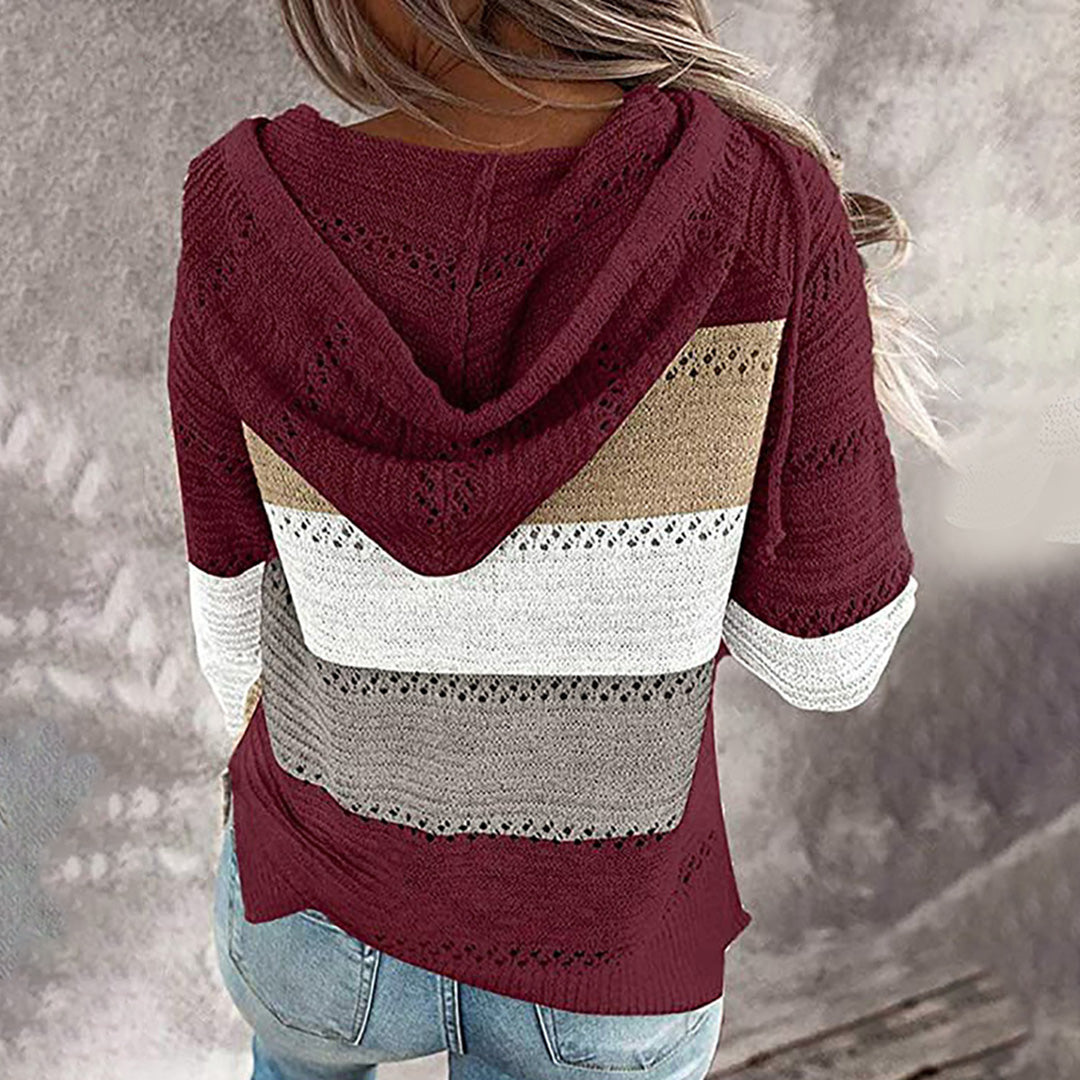 Vera pull femme col V élégant et confortable au quotidien