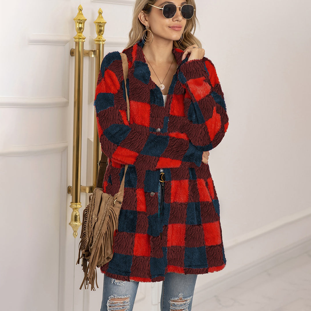Mila gilet femme en maille à motif classique et élégant