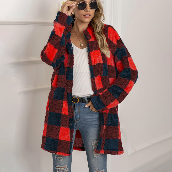 Mila gilet femme en maille à motif classique et élégant