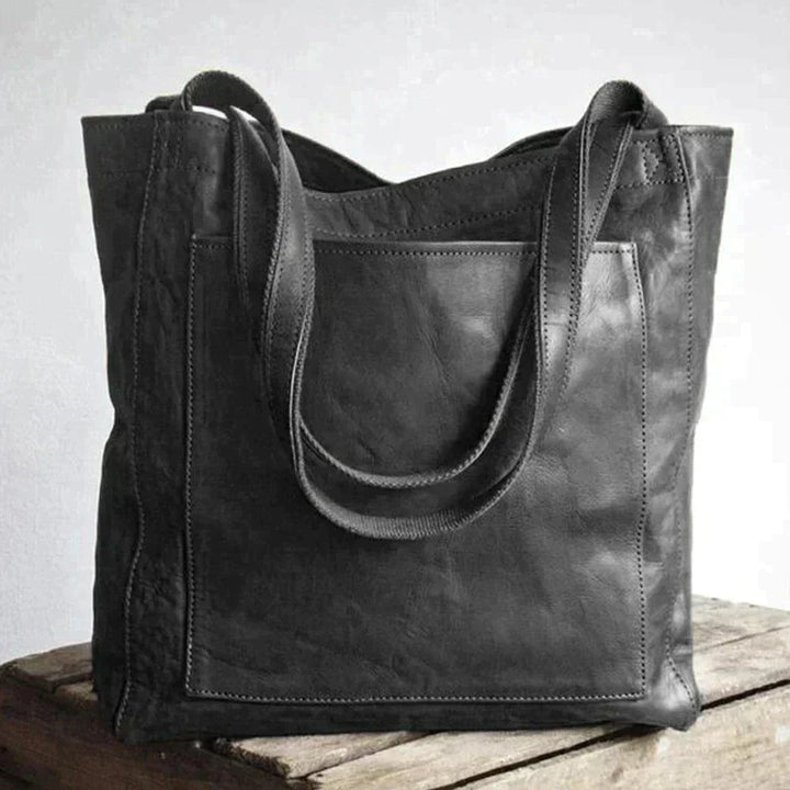 Sac Cabas Cuir Grand Élégant Business