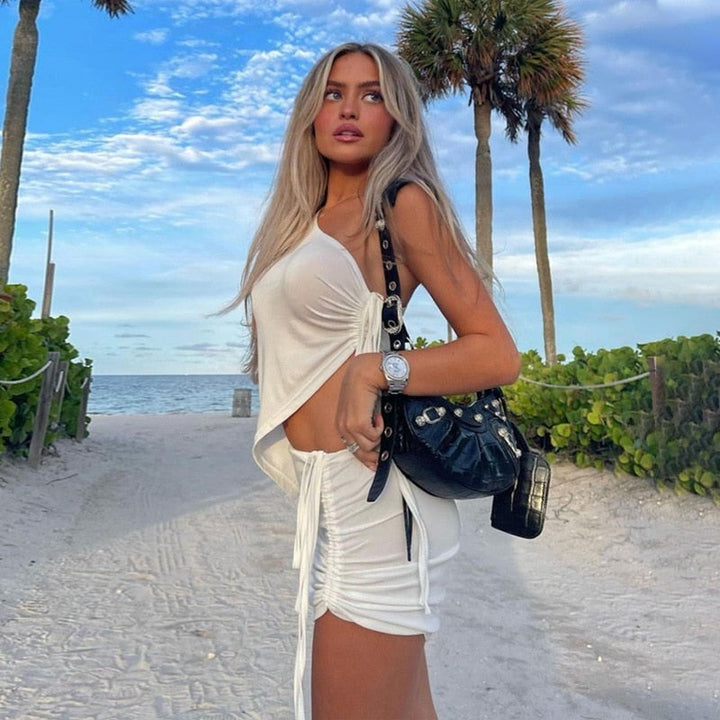 Ensemble Jupe & Top Ajusté Tendance - Look Estival Chic