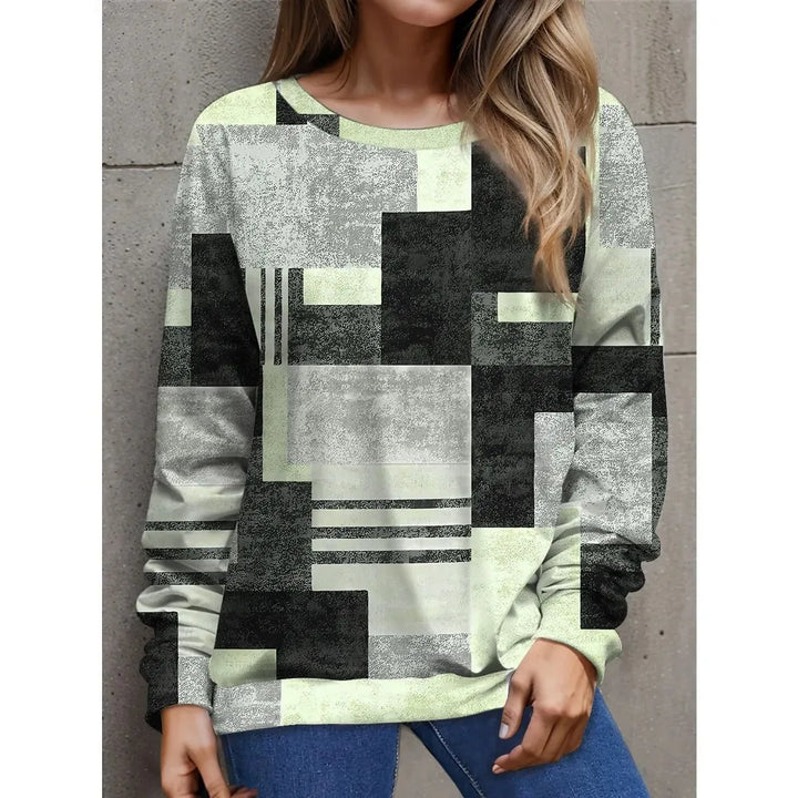 Pull Long Patchwork Femme : Coton Doux, Tendance & Confort