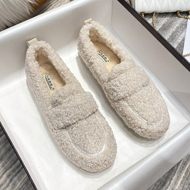 Mocassins Doublés en Laine – La douceur à chaque pas